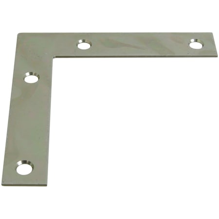 National Hardware 4 in. H X 0.75 in. W X 0.07 in. D Zinc-Plated Steel Flat Corner Brace N266-569